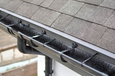 Close-up of Gutter Cover Details